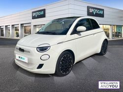 Blanc Utilisé 2023 Fiat 500e La Prima Berline | 20 490 € (Prix assez cher)