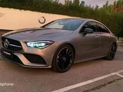 Gris Occasion 2019 Mercedes CLA200 AMG line Berline | 33 900 € (Prix assez cher)