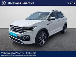 Blanc Utilisé 2023 VW T-Cross R-line SUV | 21 890 € (Prix juste)