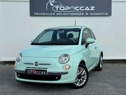 Vert Utilisé 2015 Fiat 500 Lounge Citadine | 6 490 € (Prix juste)