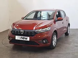 Rouge Utilisé 2022 Dacia Sandero Comfort Citadine | 13 390 € (Prix juste)