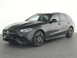 Gris Utilisé 2024 Mercedes C300e AMG line Break | 48 990 € (Prix juste)