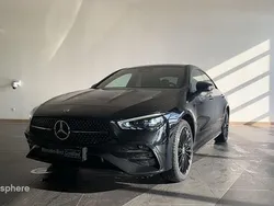 Noir cosmos métallisé Utilisé 2024 Mercedes CLA250e AMG line Berline | 49 999 € (Prix cher)