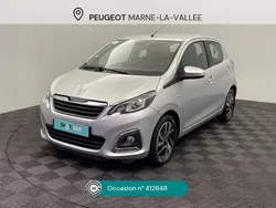 Gris Utilisé 2021 Peugeot 108 Allure Citadine | 10 980 € (Prix juste)