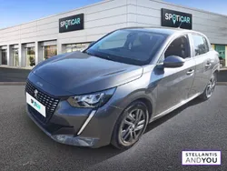 Gris Utilisé 2021 Peugeot 208 Style Citadine | 12 490 € (Prix juste)