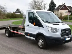 Blanc Utilisé 2019 Ford Transit Monospace | 26 990 € (Prix assez cher)