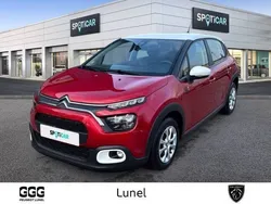 Rouge Utilisé 2022 Citroën C3 Citadine | 10 970 € (Bon prix)