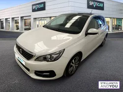 Blanc Utilisé 2020 Peugeot 308 Allure Berline | 9 990 € (Bon prix)