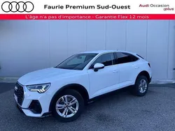 Blanc ibis Utilisé 2022 Audi Q3 Sportback SUV | 33 990 € (Super prix)