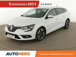 Blanc Utilisé 2018 Renault Mégane GrandTour Intens Break | 13 690 € (Prix juste)