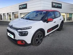 Blanc banqui Utilisé 2023 Citroën C3 PureTech Citadine | 11 489 € (Bon prix)