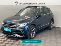 Noir Utilisé 2022 VW Tiguan R-line SUV | 34 990 € (Prix cher)