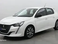 Blanc banquise (o) Utilisé 2023 Peugeot 208 Active Citadine | 12 999 € (Bon prix)