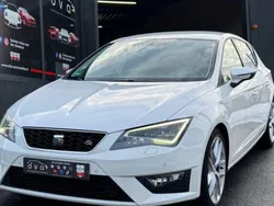 Blanc Utilisé 2016 Seat Leon FR Berline | 16 990 € (Prix cher)