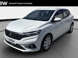Blanc Utilisé 2022 Dacia Sandero Comfort Citadine | 12 490 € (Prix juste)
