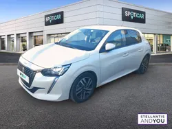 Blanc Utilisé 2020 Peugeot 208 Allure Citadine | 11 490 € (Prix juste)