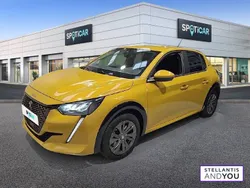 Jaune Utilisé 2021 Peugeot e-208 Style Citadine | 15 190 € (Prix juste)