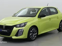 Jaune Utilisé 2024 Peugeot 208 Active Citadine | 15 490 € (Prix juste)