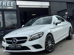 Blanc Utilisé 2018 Mercedes C180 AMG Coupé | 24 990 € (Prix assez cher)
