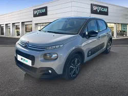 Sable noir onyx Utilisé 2018 Citroën C3 PureTech Citadine | 10 299 € (Prix juste)