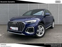 Bleu navarre métallisé Utilisé 2022 Audi Q5 Sportback S-Line SUV | 45 890 € (Prix juste)