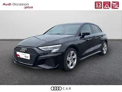Noir mythic métallisé Utilisé 2021 Audi A3 S-Line | 29 900 € (Prix juste)
