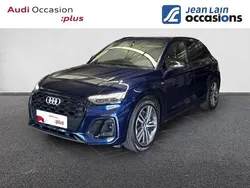 Bleu navarre métallisé Utilisé 2021 Audi Q5 S-Line SUV | 44 690 € (Prix juste)
