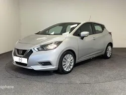 Gris Utilisé 2021 Nissan Micra Citadine | 14 499 € (Prix juste)