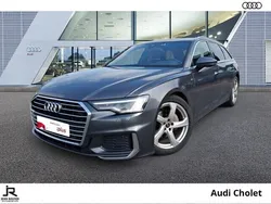 Gris daytona nacré Utilisé 2022 Audi A6 S-Line Break | 38 990 € (Prix juste)