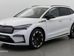 Blanc Utilisé 2024 Skoda Enyaq iV SportLine SUV | 38 999 € (Bon prix)
