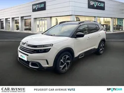 Blanc nacré toit noir perla nera Utilisé 2019 Citroën C5 Aircross PureTech SUV | 16 490 € (Prix juste)