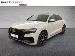 Blanc glacier métallisé Utilisé 2019 Audi Q8 S-Line SUV | 65 890 € (Prix cher)