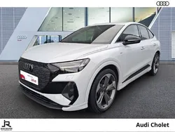 Blanc glacier métallisé Utilisé 2022 Audi Q4 Sportback e-tron Advanced SUV | 39 890 € (Prix cher)