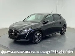 Noir Utilisé 2021 Peugeot 208 Allure Citadine | 13 890 € (Prix juste)