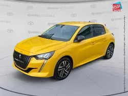 Jaune Utilisé 2022 Peugeot 208 Allure Citadine | 15 999 € (Prix juste)