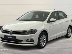 Blanc Utilisé 2020 VW Polo R-line Berline | 18 799 € (Prix juste)