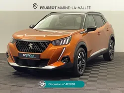 Orange Utilisé 2022 Peugeot 2008 GT SUV | 18 980 € (Prix juste)