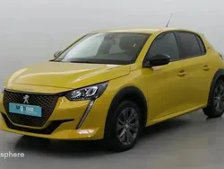 Jaune Utilisé 2022 Peugeot e-208 Style Citadine | 15 999 € (Bon prix)