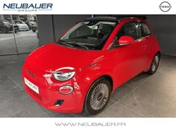Red by (red) pastel Utilisé 2021 Fiat 500e Red Cabriolet | 13 970 € (Prix juste)