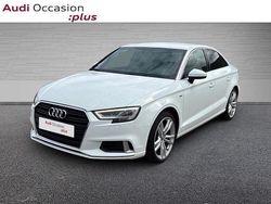 Blanc ibis Utilisé 2019 Audi A3 S-Line Berline | 20 795 € (Super prix)