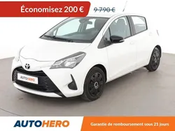 Blanc Utilisé 2018 Toyota Yaris Citadine | 9 590 € (Prix juste)