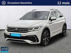 Blanc Utilisé 2022 VW Tiguan R-line SUV | 36 690 € (Prix assez cher)