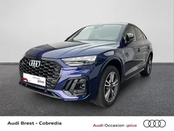 Bleu navarre métallisé Utilisé 2023 Audi Q5 S-Line SUV | 51 990 € (Prix assez cher)
