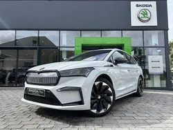 Blanc Utilisé 2024 Skoda Enyaq iV SportLine SUV | 42 990 €