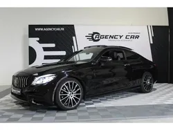 Noir Utilisé 2022 Mercedes C220 AMG line Coupé | 39 890 €