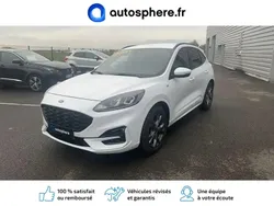 Blanc glacier Utilisé 2021 Ford Kuga ST-Line SUV | 21 499 € (Prix juste)