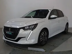 Blanc Utilisé 2021 Peugeot 208 Allure Citadine | 12 490 € (Prix juste)