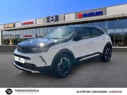 Blanc jade/toit noir perla nera métal Utilisé 2021 Opel Mokka Ultimate SUV | 16 990 € (Prix juste)