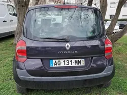 Noir Utilisé 2009 Renault Modus Expression Monospace | 2 300 € (Prix juste)