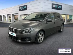 Gris Utilisé 2018 Peugeot 308 S Berline | 12 190 € (Bon prix)